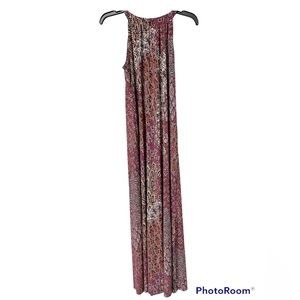 Halter neck maxi dress